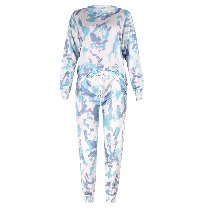 traje casual con estampado de moda tie-dye NSZH28680