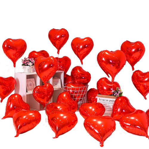 18-inch aluminum film balloon set wedding engagement layout love birthday wedding room Valentine's Day New Year decoration wedding