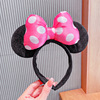 Cute headband, cartoon non-slip hairpins, three dimensional hairgrip with bow for face washing, hair accessory