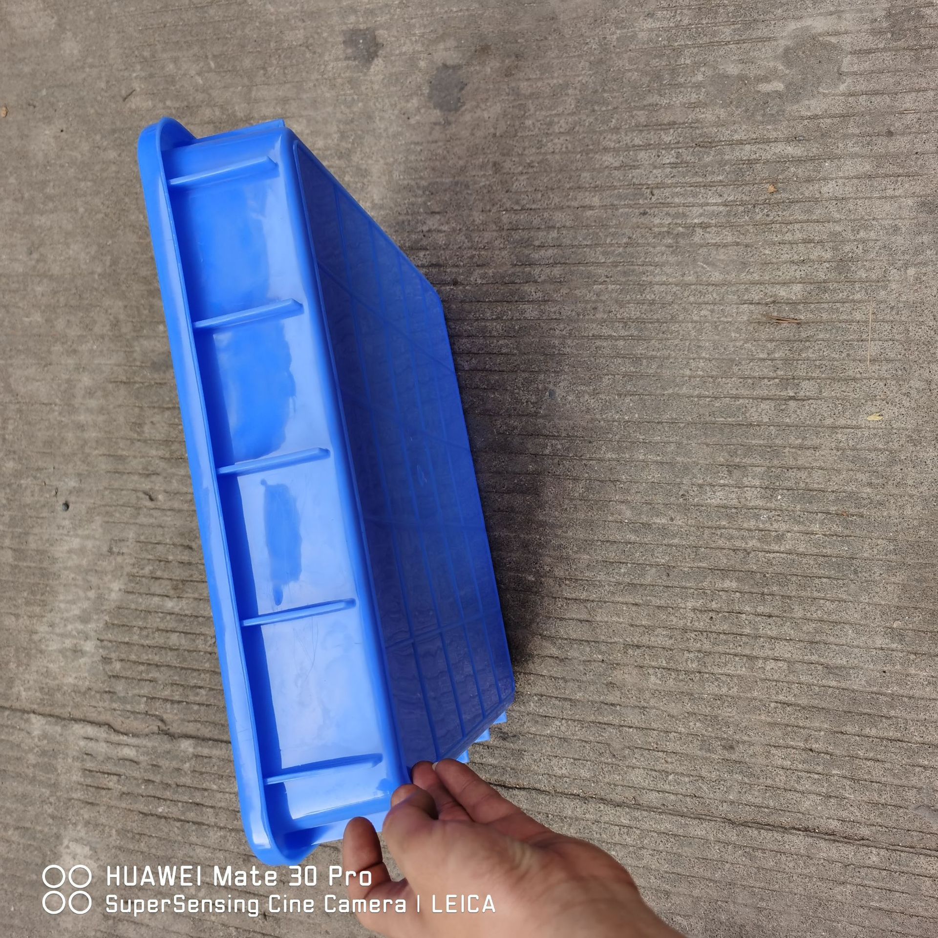 江门塑料周转方盘410*410*80mm收纳盘 东莞塑胶框电子零件盘浅盘