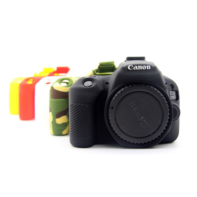 Применимый Canon SLR EOS 200D 200DII Защитная обложка 200D Силиконовый случай 200D Защитное покрытие