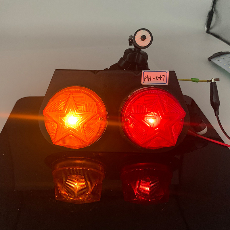 Luz lateral del camión luz lateral universal camión señal de giro remolque luz trasera remolque luz lateral 12-24V