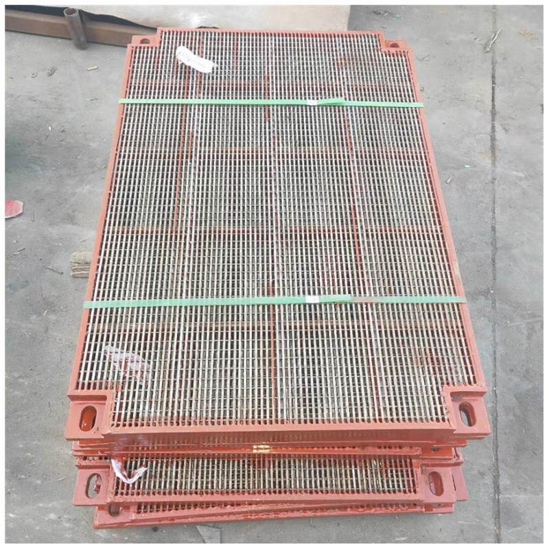 Manufactor Customized polyurethane Hemming Screen mesh 304 Slit sieve plate Sieve plate for coal washing Slit arc screen