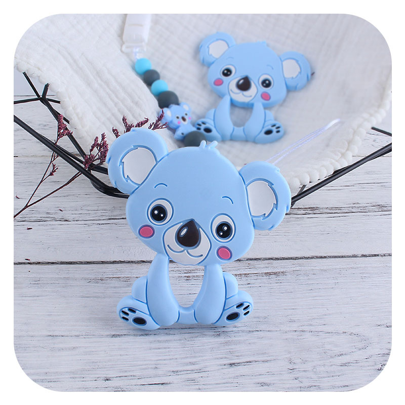 DIY creativo bebé suministros Kaola silicona juguetes mordedor bebé mordedor palo dientes Shaper compra rápida nuevo