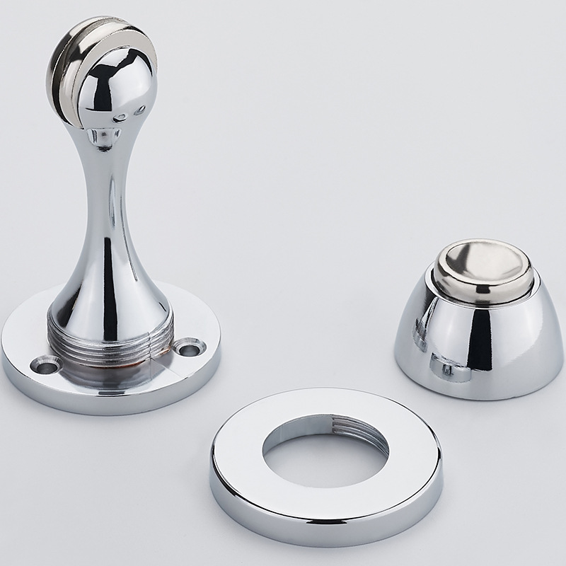 Engrosamiento dormitorio anti-colisión piso de succión de pared de succión de baño tapón de la puerta fuerte magnético anti-colisión tapón de la puerta del inodoro tapón de la puerta superior