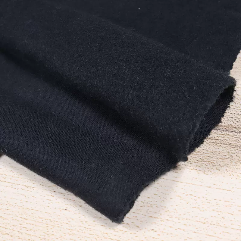 厂家批发全棉起绒布 毛圈布卫衣面料 定制批发200-350g抓绒布面料