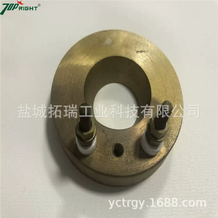 圆形铜盘植物油灶台炉头电加热板 植物油炉头圆形电加热板