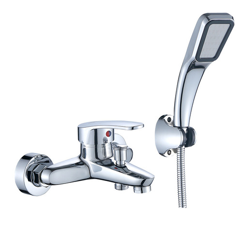 Factory wholesale in-wall type copper Celio three-in-one concealed mixing valve bathtub cold and hot bathroom shower head faucet