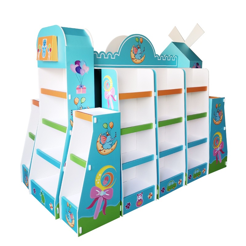 药房超市货架展示架酒水饮料食品雪弗板PVC展示架展架