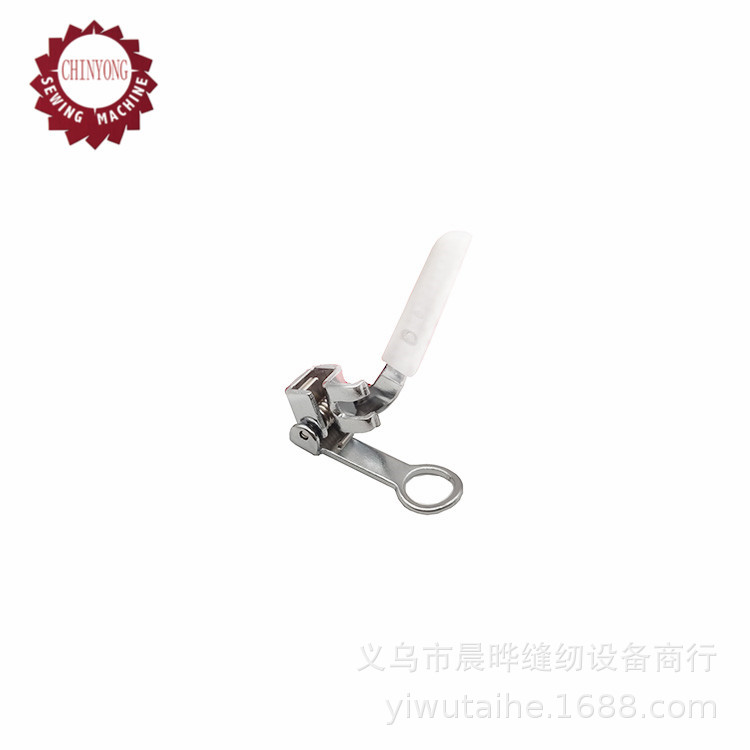 适用于家用缝纫机胜家绣花压脚带塑料隔音套刺绣绣花压脚55417-P