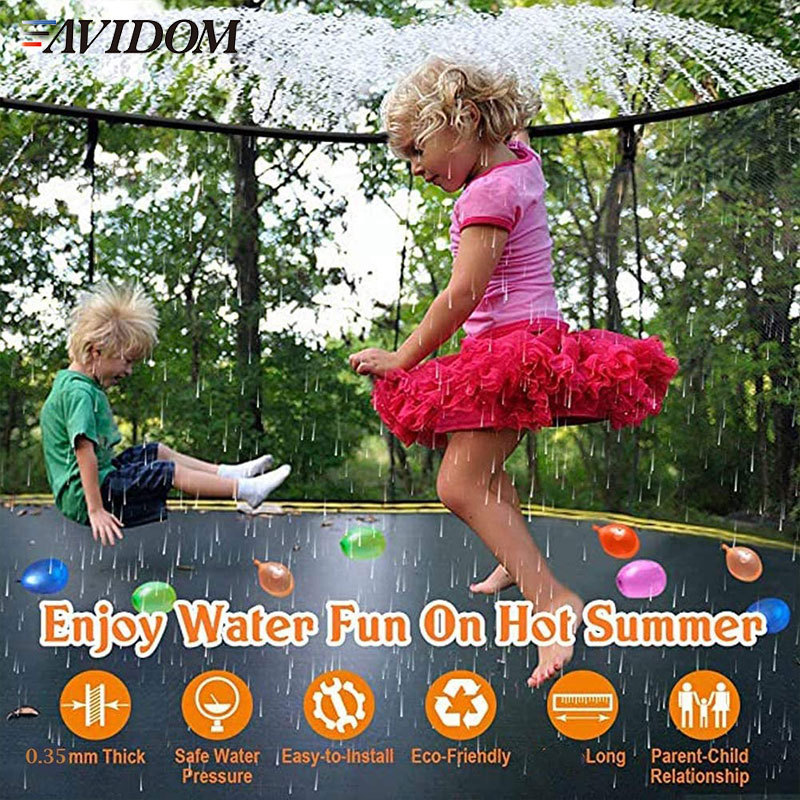 供應(yīng)室外大型豪華帶噴水蹦床 兒童休閑娛樂玩水彈力蹦床