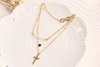 Fashionable accessory, metal chain for key bag , universal necklace, European style
