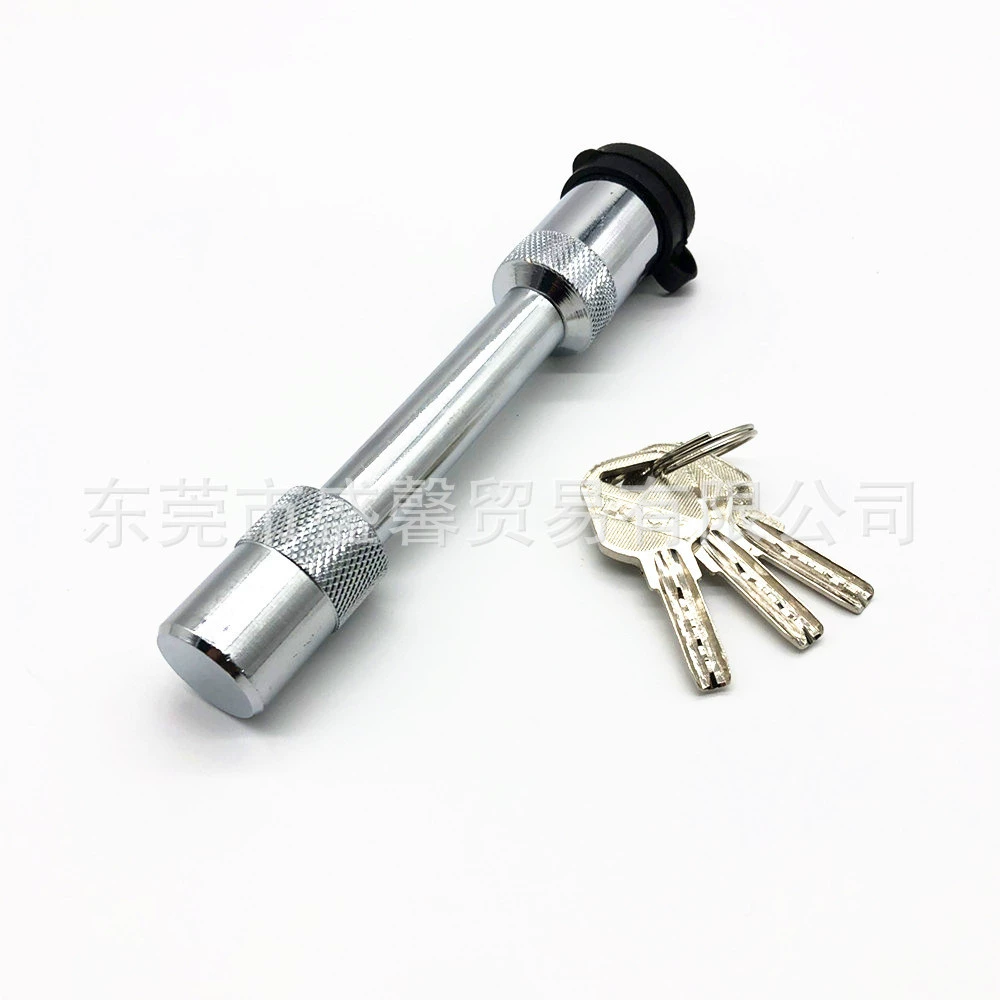5/8-дюймовый стопорный болт с ключом и приемником прицепа грузовика, предохранительный замок, болт замка автомобиля с крышкой