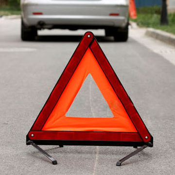 Car tripod warning sign tripod failure dangerous parking reflective folding car fire extinguisher set car