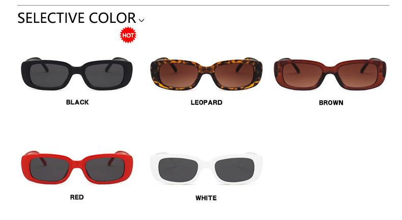 Small Frame Sunglasses Square New Sunglasses Trend Fashion Sunglasses Wholesale Nihaojewelry display picture 2