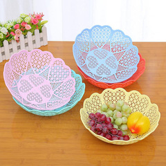 Products from the two-yuan store source stall: filtered vegetable basket, lovingly decorated fruit basket, candy and snack fruit basket, fruit plate