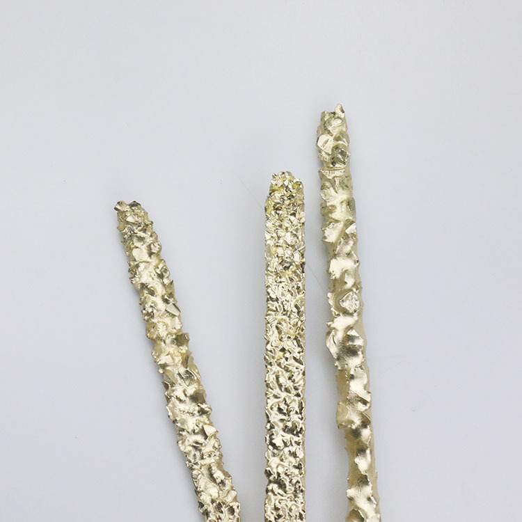 株洲厂家供应狼牙棒焊接硬质合金 颗粒复合焊条 石油工具专用