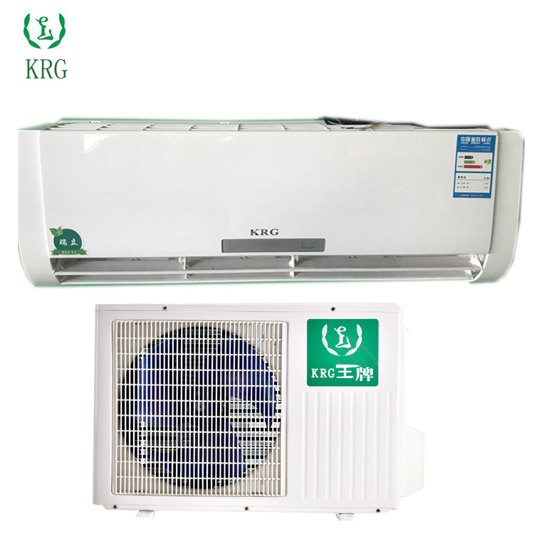 Export to Saudi Arabia factory in stock wholesale 3p split air conditioner fixed speed cooling and heating dual-use hanging air conditioner wholesale price