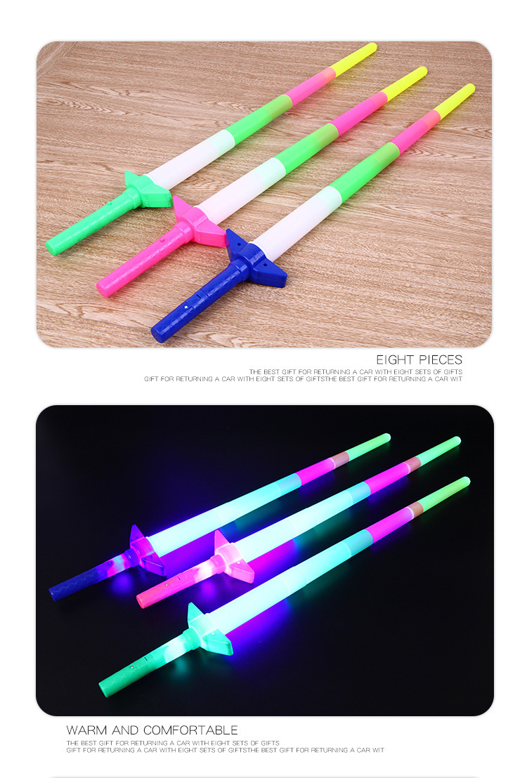 Enfants De Lumineux Télescopique Led Glow Stick display picture 4