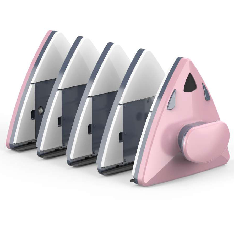 Hollow glass triangular window cleaner, magnetic double-sided glass cleaner, double-layer glass cleaner, glass cleaning tool detail image 11