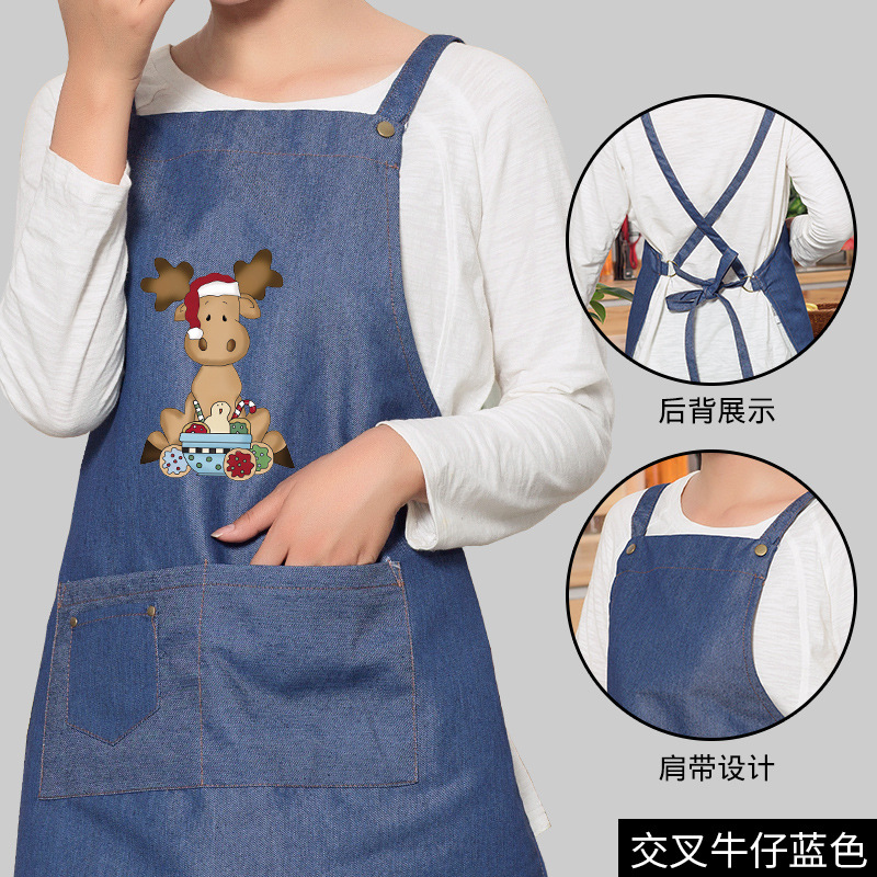 Lienzo pintura al óleo delantal mujer adulto moda coreana lindo arte estudiante pintura ropa antiincrustante ropa de trabajo imprimible