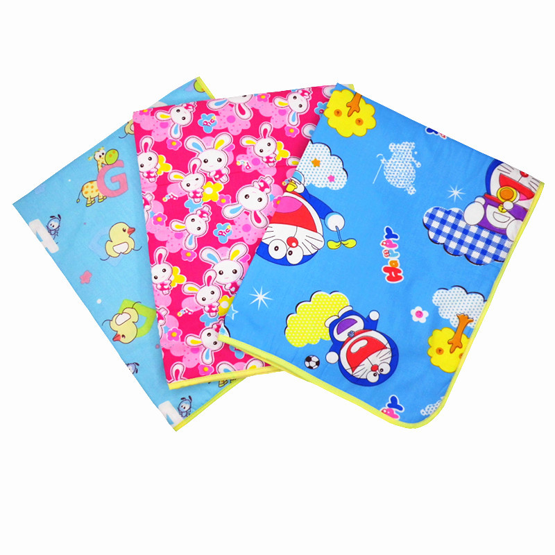 Baby Cotton Printed Cartoon Diaper Pad Waterproof