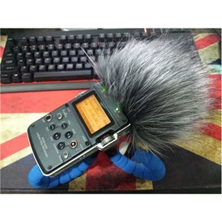 适合SONY D100D50录音笔防风毛衣索尼防风毛毛套防风面罩静音