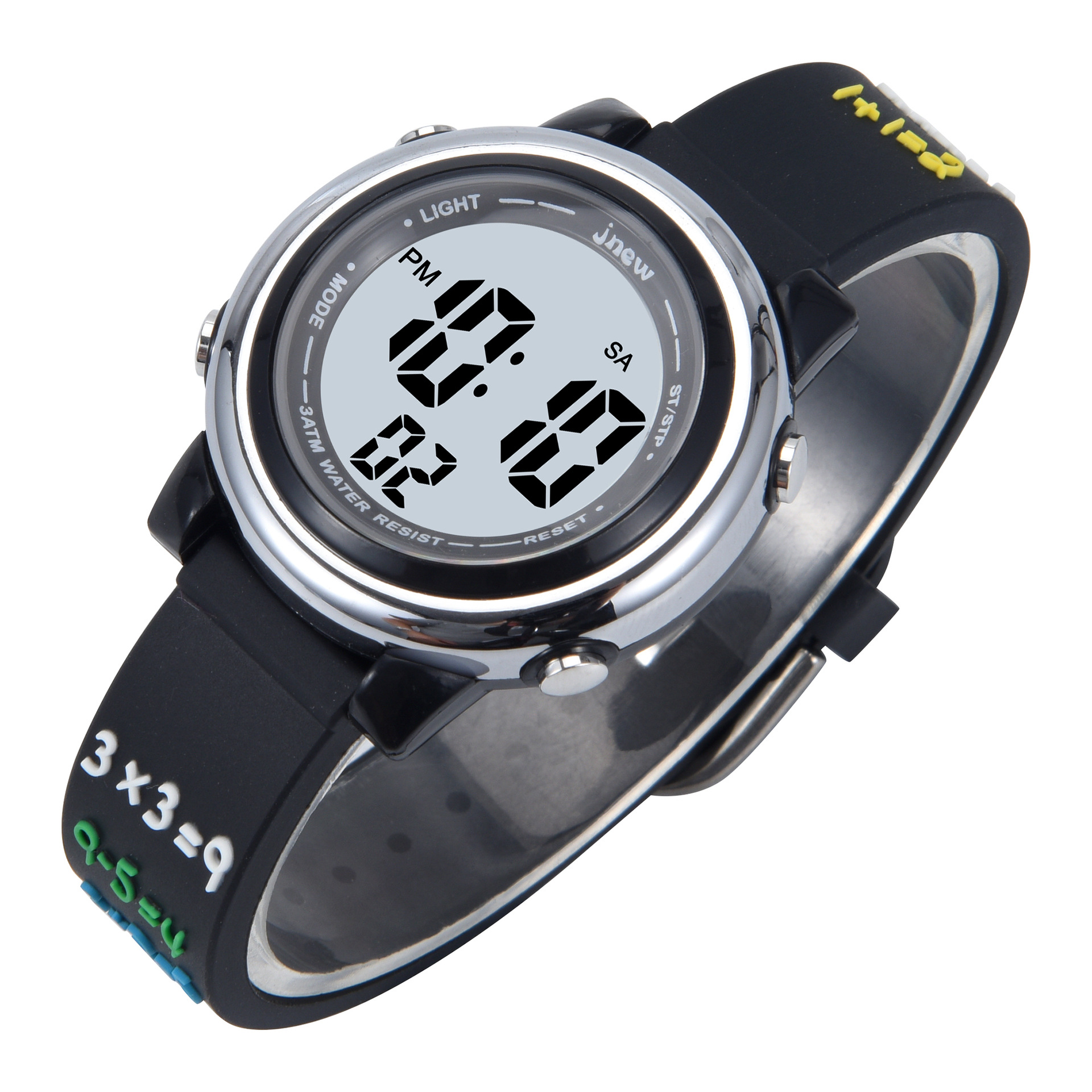 厂家直销儿童学生表夜光防水卡通多功能电子表 跨境LED电子手表