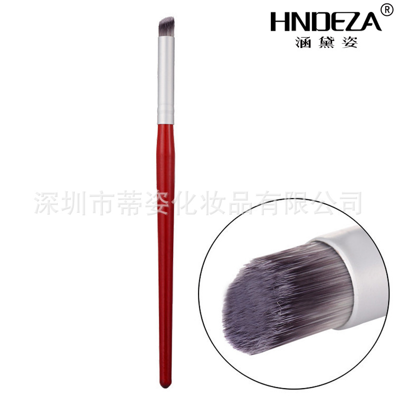 美甲工具用品渐变笔 晕染笔戳戳笔过渡笔光疗彩绘胶平斜口星空笔