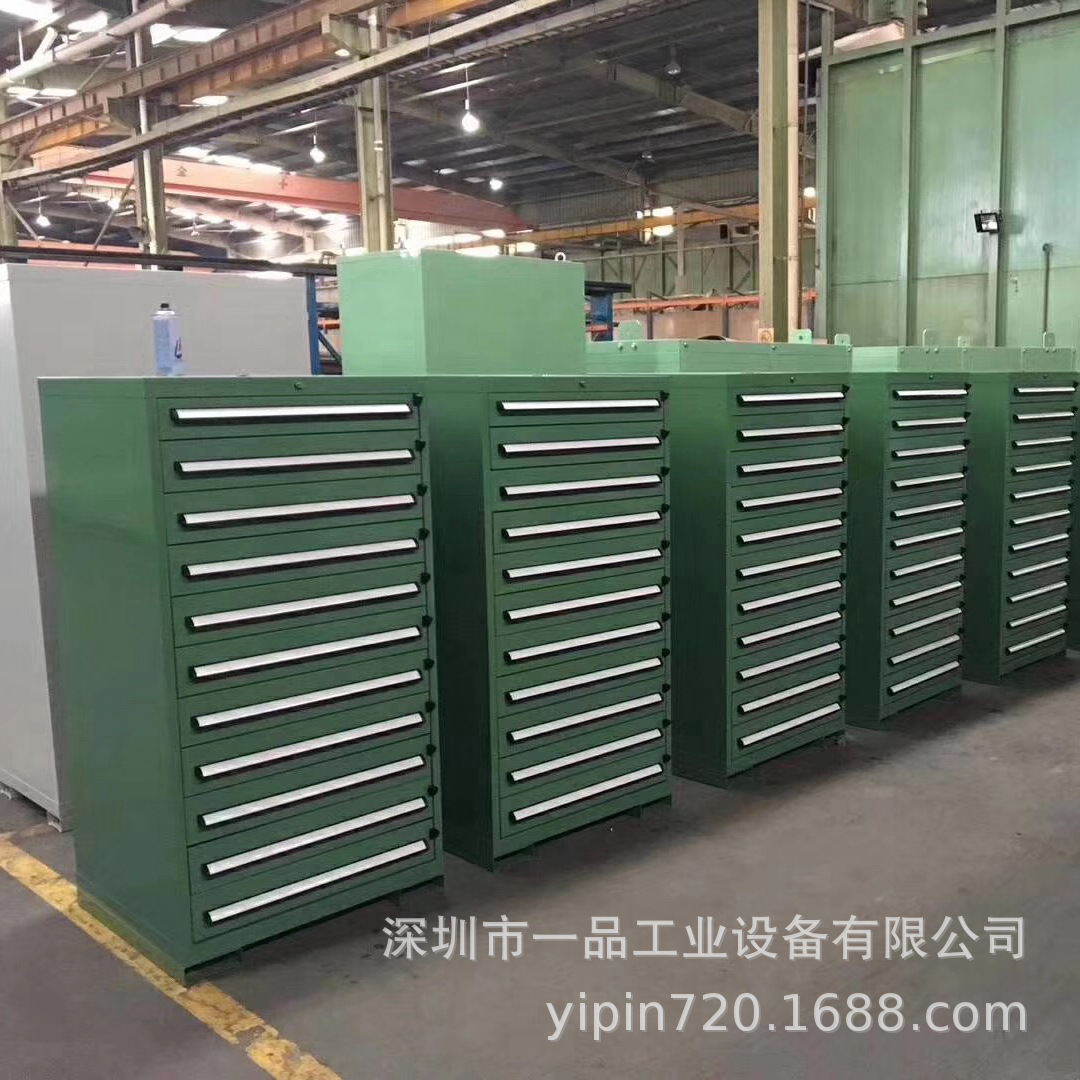 重型五金工具车工业级加厚四抽带门多功能汽车维修车间工位车柜