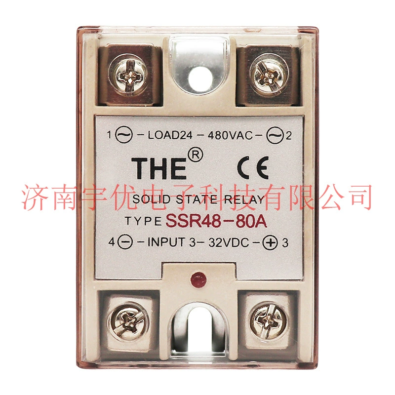 Однофазовый твердотельный реле SSR48-80A от Wuxi Tianhao, 480 В, новый оригинал