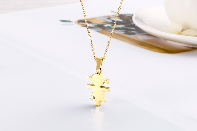 6g Weight Vacuum Plating Gold Plating Process 18K Gold Plated Plating Material Wedding, Travel Occasion Titanium Steel Material Flower Pattern Women'S Gender Plating Design Fashion Style Fashion Flower 18K Gold Plated Titanium Steel Wholesale 3