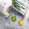 Small fashionable cute necklace, accessory, 2020, flowered