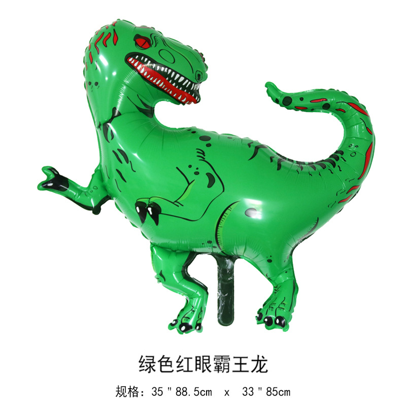 绿色红眼霸王龙