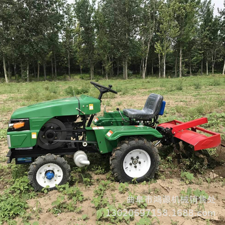 环保耐用型拖拉机 果园四轮旋耕机 小型四轮拖拉机价格
