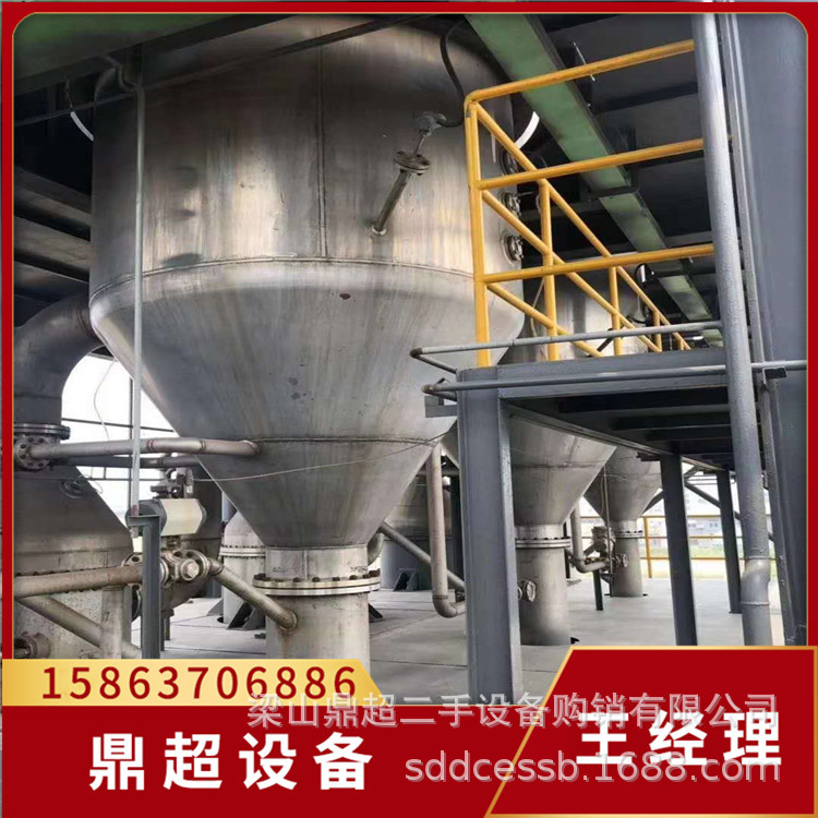 出售二手单效浓缩蒸发器 二手三效蒸发器 二手钛材蒸发器