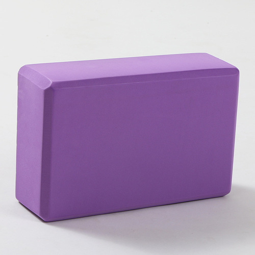 EVA yoga bricks 3*6*9 standard EVA high density fitness auxiliary yoga bricks factory direct sale
