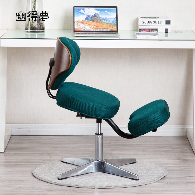 Yidemeng Learning Chair Non-pneumatic Swivel Chair Sitting Posture Correction Computer Chair Adjustable Angle Prevention Hunchback Kneeling Chair Yidemeng Learning Chair Non-pneumatic Swivel Chair Sitting Posture Correction Computer Chair Adjustable Angle Prevention Hunchback Kneeling Chair