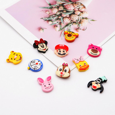 新款卡通树脂配件 手机壳DIY 儿童发饰材料贴片 动物饰品配件|ms