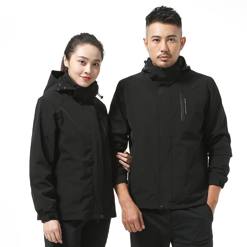 brand new The main push Group purchase customized Solid lovers Windbreak ventilation Pizex men and women Triple Removable Two piece set