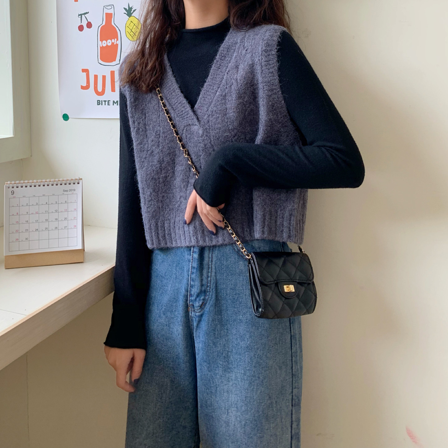 Gilet femme en tricot - Ref 3434792 Image 40