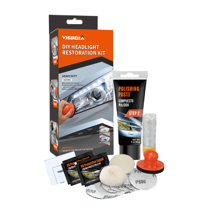 厂家价大灯翻新剂车灯氧化光亮汽车大灯翻新剂发黄翻新车灯修复液