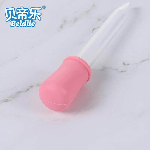 Bedile manufacturer supplies baby dropper medicine feeder baby anti-choking silicone medicine feeder wholesale
