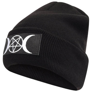 �W�����ǳ���GOTH beanie�̽�ᘿ�ñwicca��ů���^����ñ��ë��ñ