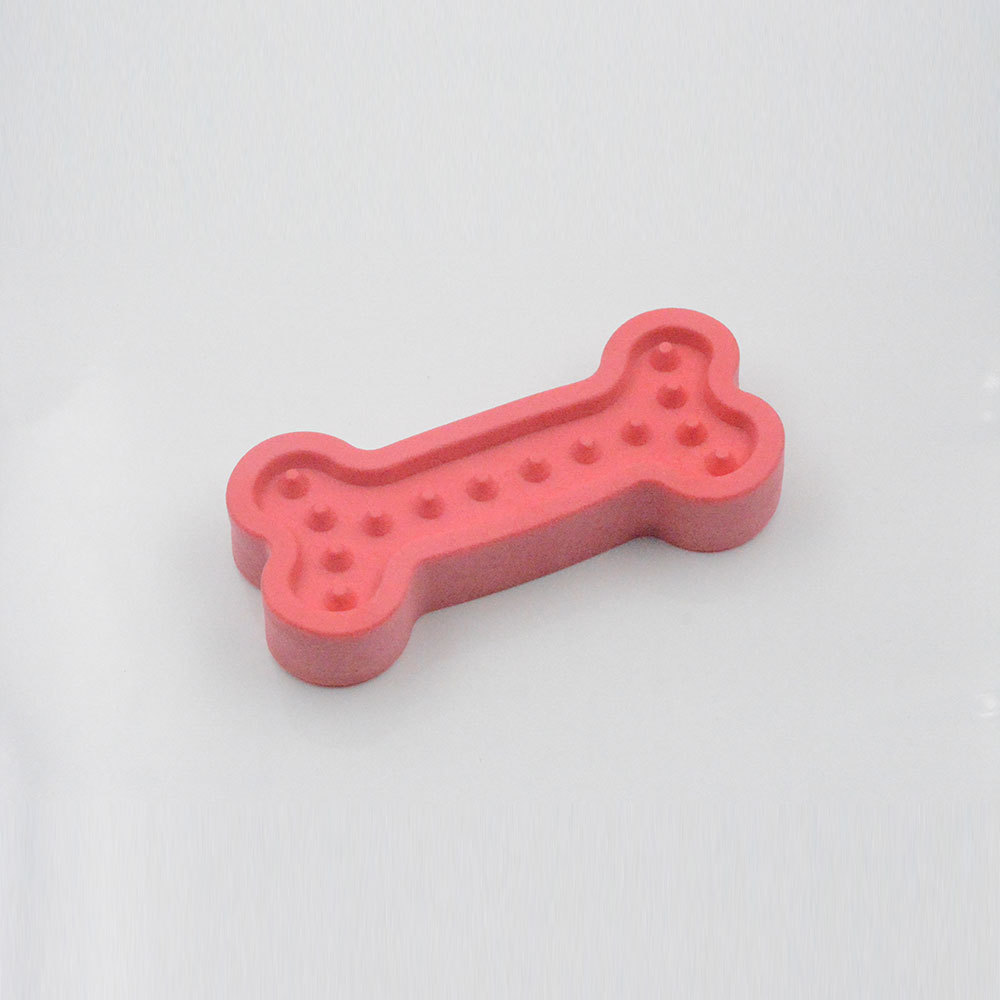 Juguete para mascotas TPR espuma de hueso de púas dientes resistentes a mordeduras de limpieza leche sabor dientes de molienda palo perro juguete suministro directo de fábrica