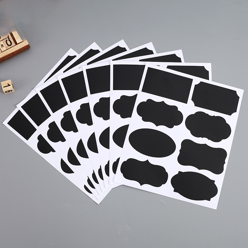 Children's Doodle PP Blackboard Sticker Office Teaching Kindergarten School Training Green Board Sticker Wall Sticker Label Sticker