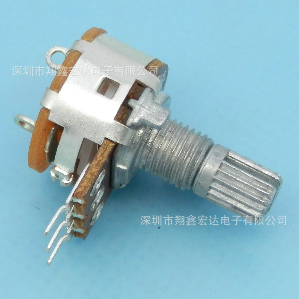 带拨盘旋帽卧立式直滑旋转带开关收音调台音量可调电阻碳膜电位器