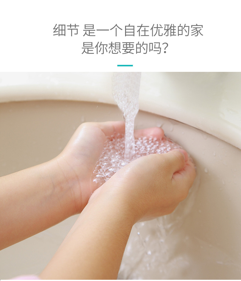 Copper washbasin, kitchen sink faucet, cold and hot double-hole countertop basin, washbasin, kitchen sink faucet, bathroom cold and hot water faucet Application Scenario