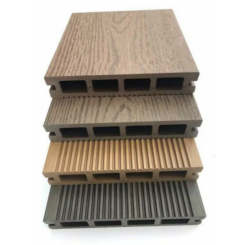 塑木板PE木塑地板材料户外塑木地板木塑地板木塑140*25定制规格