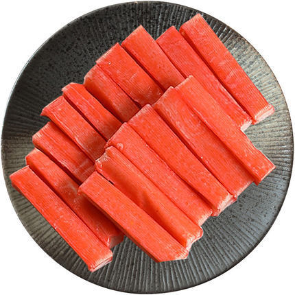 Crab foot sticks, crab sticks, crab meat sticks, Korean hot pot ingredients, sushi, Oden, spicy hot crab sticks 250g
